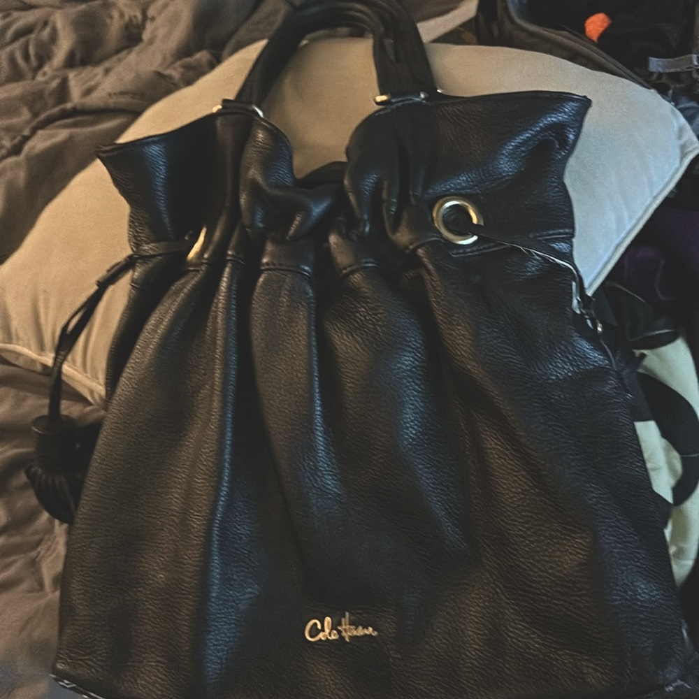 Cole haan leather purse